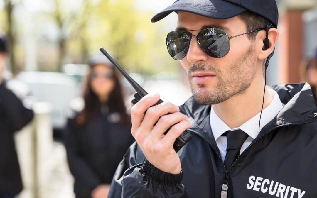 What is the role of a security guards in Surrey, Canada?